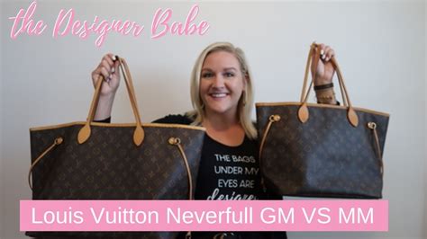 louis vuitton neverfull mm vs gm diaper bag|on the go mm vs Neverfull.